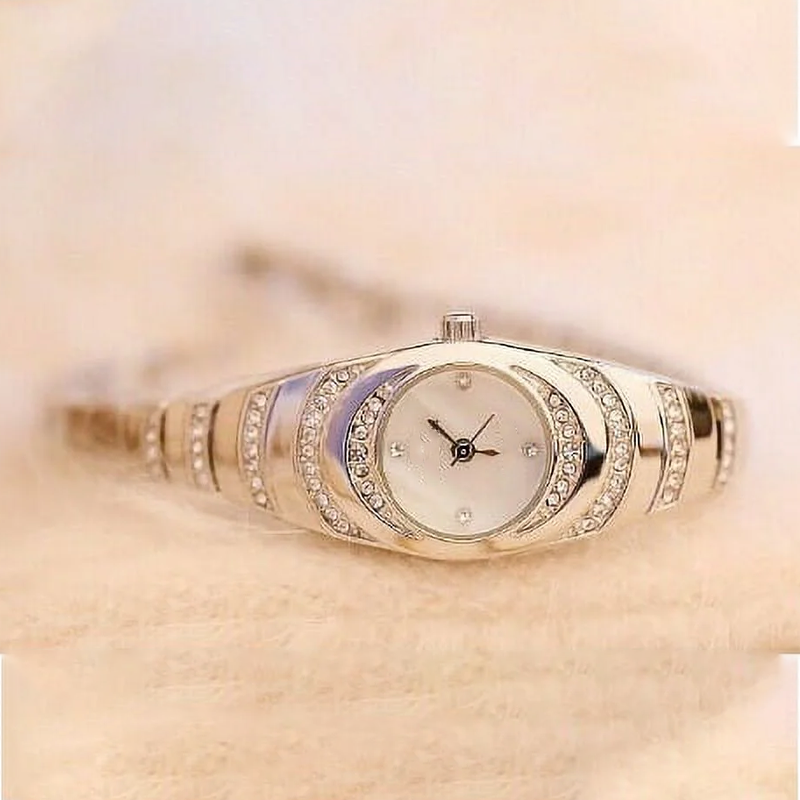 💎Damenuhren mit Kristallarmbändern⌚⌛